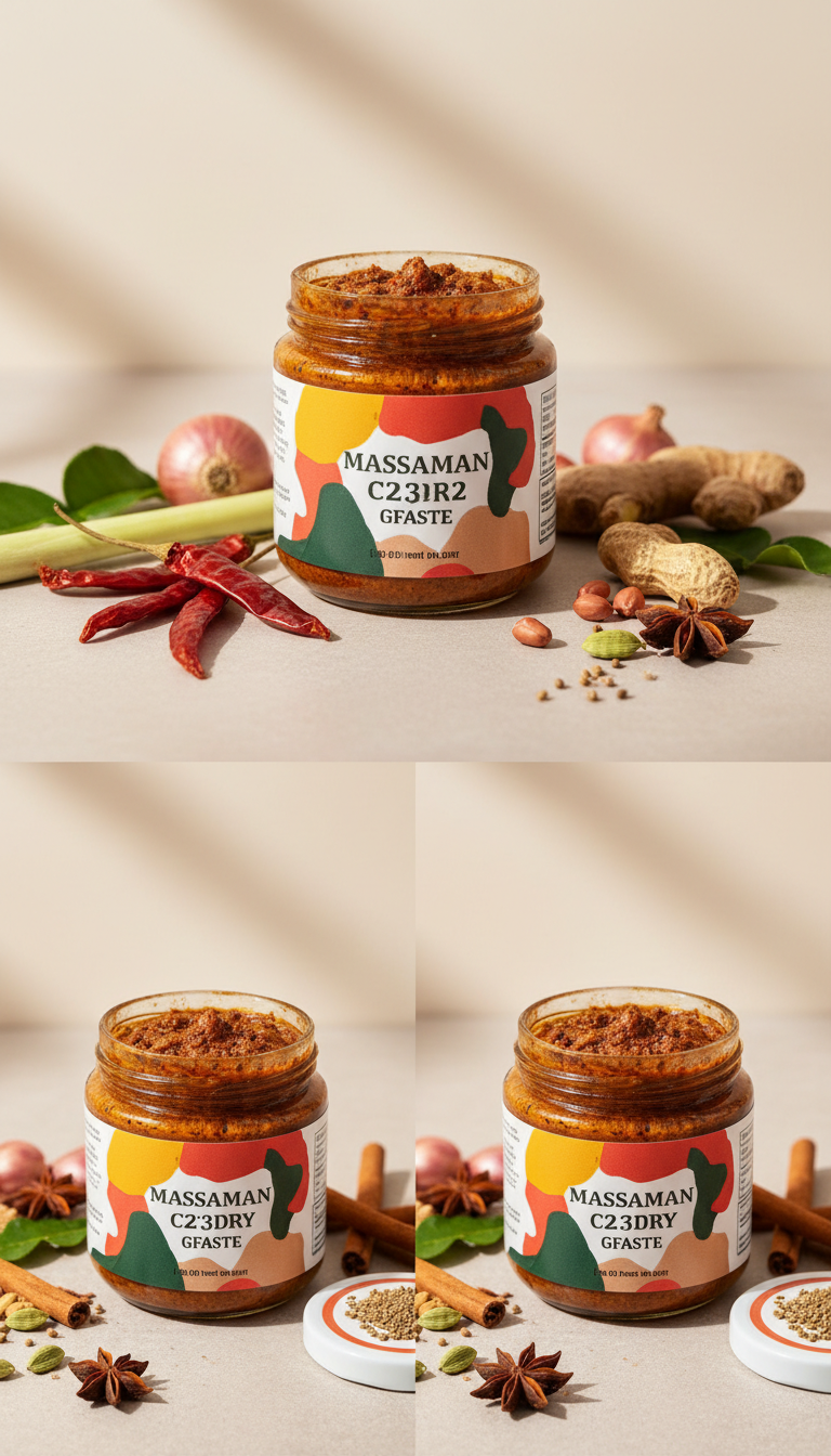 Massaman Curry Paste With Roasted Spices
