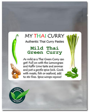 Mild Thai Green Curry Paste from mythaicurry.com