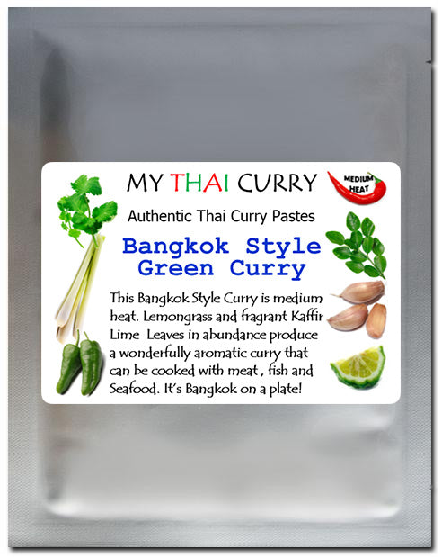 Thai Green Curry Paste medium spice levels